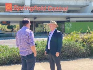 The long-awaited Ipswich to Springfield rail line, a major South East Queensland infrastructure goal, received a key update last weekend.