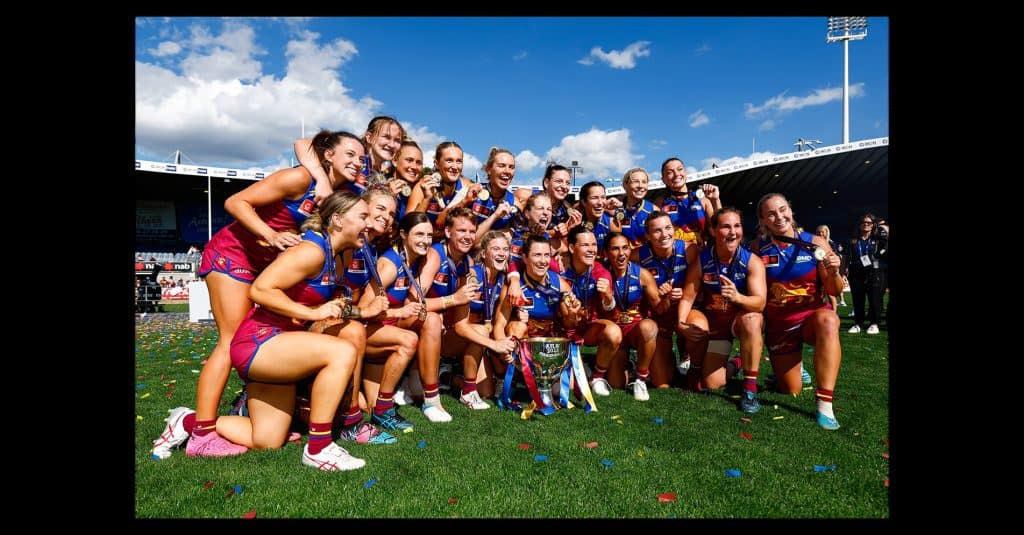 The Brisbane Lions have clinched the AFL Women's premiership for the second time, defeating the North Melbourne Kangaroos by 17 points.