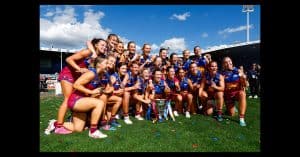 The Brisbane Lions have clinched the AFL Women's premiership for the second time, defeating the North Melbourne Kangaroos by 17 points.