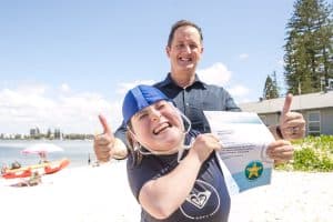 Ipswich City Council is bringing a four-week aquatic access and skills program to Orion Lagoon for people living with a disability.
