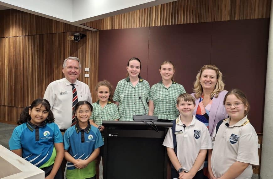 Ipswich students take the lead in sustainability